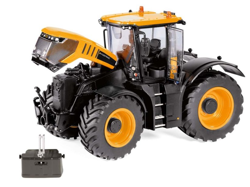 Model rychlého traktoru JCB Fastrac 8330 Wiking 1 32 krásná detailní kabina