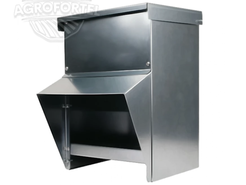 Kovové násypné krmítko 14 kg 2