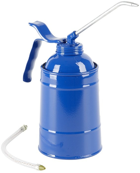 Kovová olejnička s hliníkovým i pružným nástavcem PRESSOL 05 226