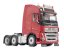 Model tahače Volvo FH5 truck 6x2 Červený Marge 132 boční pohled