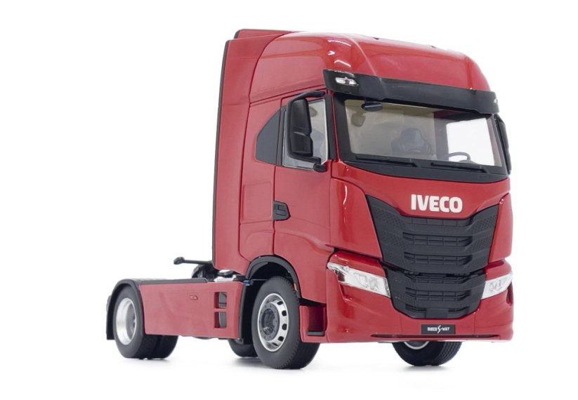 Model tahače Iveco S Way 4x2 červený MarGe 132