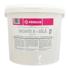 Montážní pasta MONTI 5l bílá