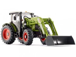 Model traktoru Claas Arion 430 s čelním nakladačem Wiking a mnoha funkcemi