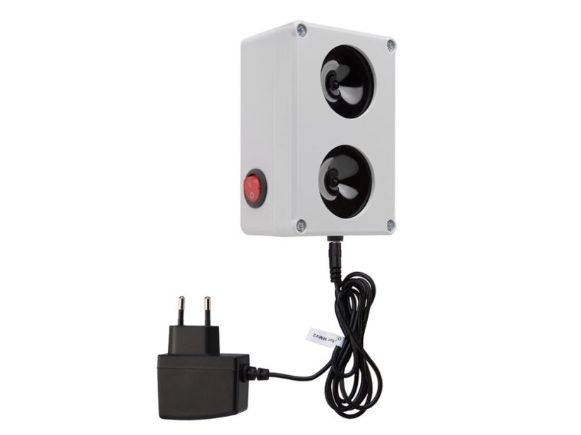 Vodotěsný ultrazvukový plašič na kuny, myši a potkany DRAGON ULTRASONIC C200