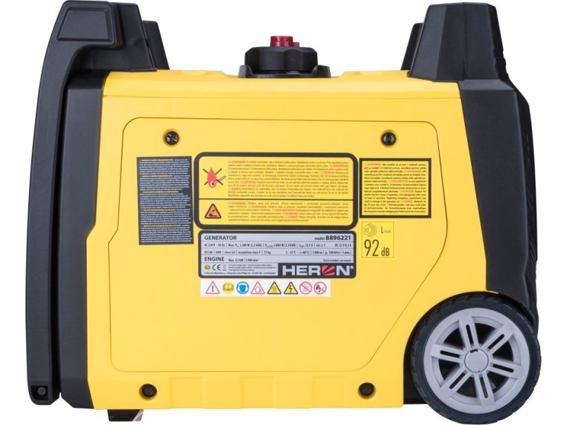 Invertorová Elektrocentrála HERON digitální 5,4HP/3,2kW