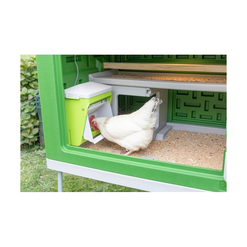 automatické nášlapné krmítko s výklopnou klapkou