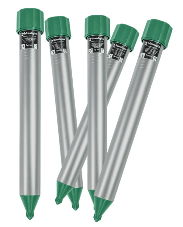 Ultrazvukový odpuzovač krtků, hadů a hrabošů MOTOR VIBRASONIC M6 5