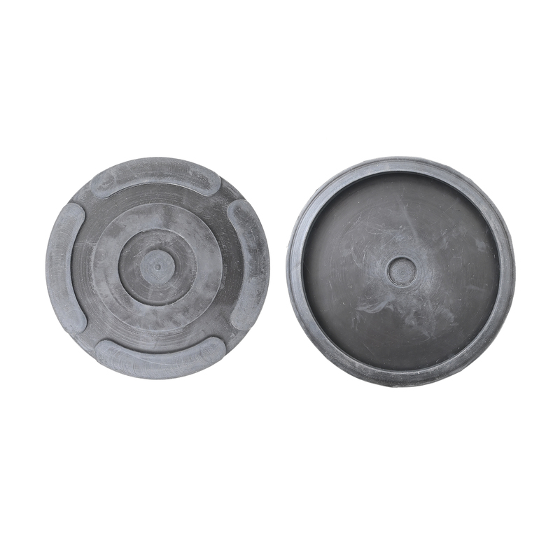 Gumová podložka zvedáku 123 x 28 mm s límcem