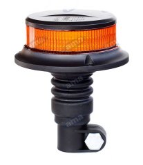 LED zábleskový maják 12-24V, pružný, na tyčový držák