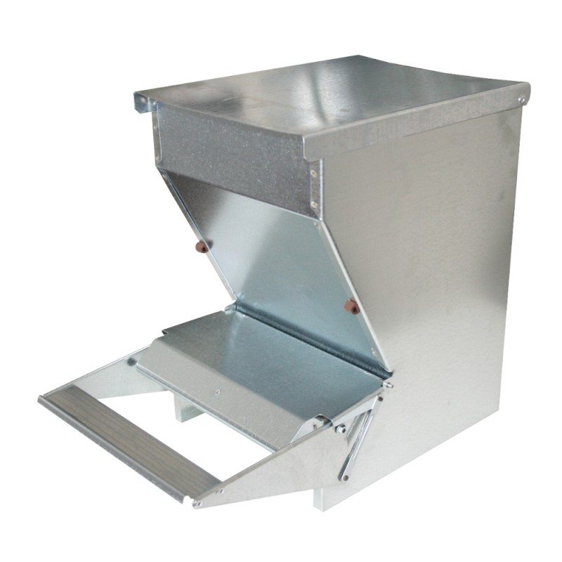 Nášlapné krmítko pro slepice a drůbež 20 cm