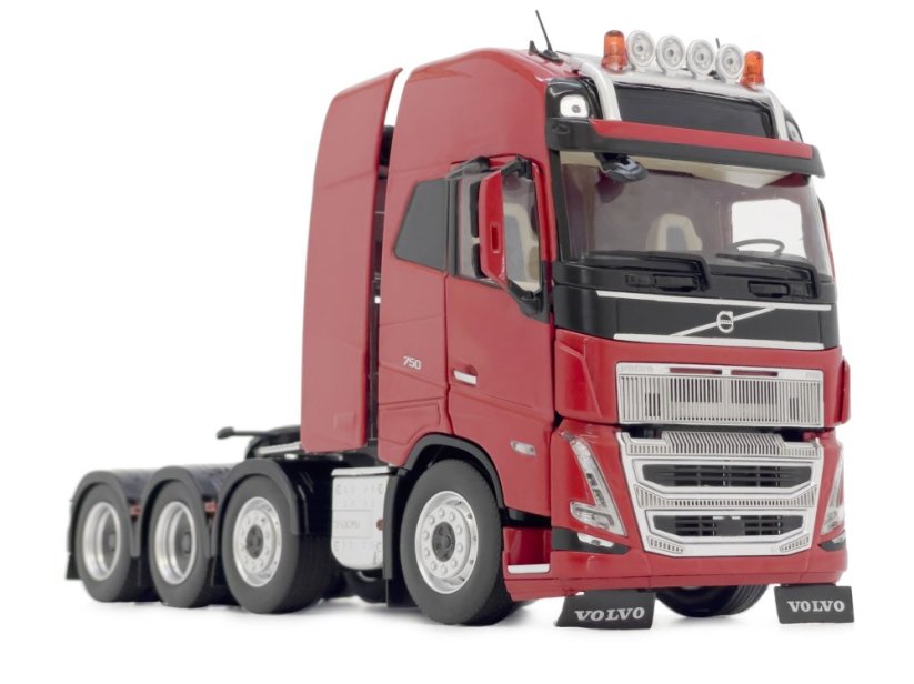 Model tahače těžkých nákladů VOLVO FH5 8x4 Červený 1 32 MarGe