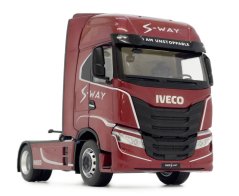 Model tahače Iveco S Way 4x2 červený S Way design přední pohled