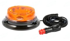 LED zábleskový maják 12-24V, magnetický