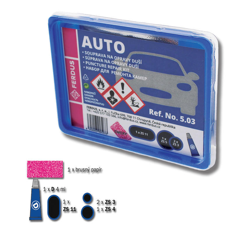 Opravná sada pneumatik AUTO