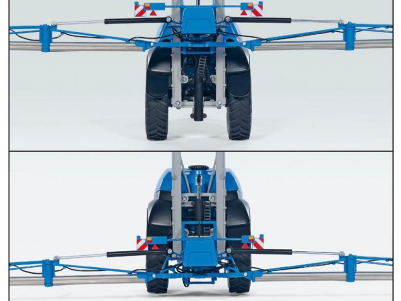Model postřikovače za traktor Lemken Vega 12 wiking rozkládací ramena postřikovače vyškově nastavitelná