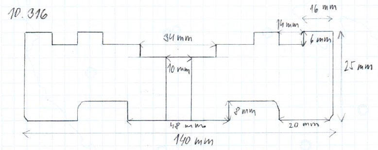 Gumová podložka zvedáku 140 x 25 mm