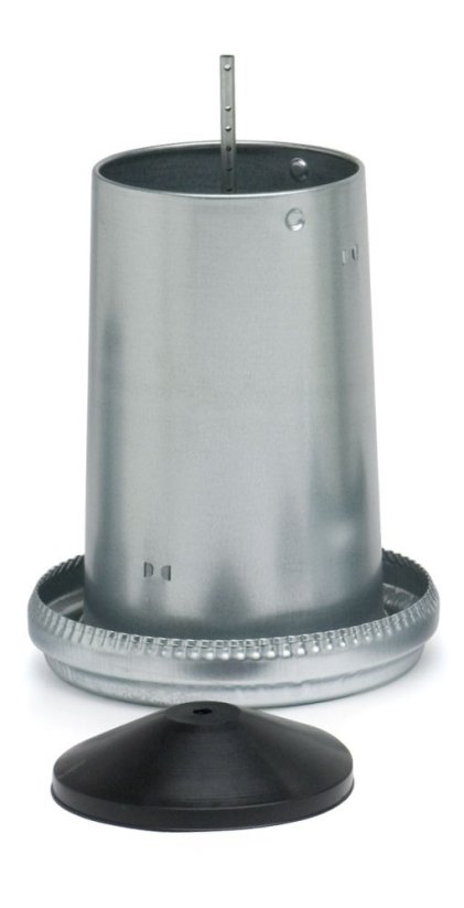 Závěsný krmící automat pro slepice pozinkovaný CF 013.03MS - 18kg