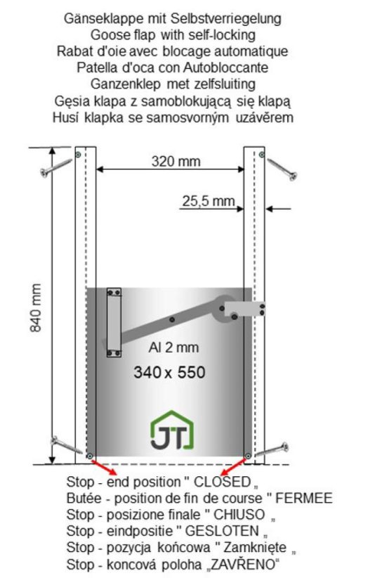 bezpecnostni dvirka s klapkou 340x550mm 2