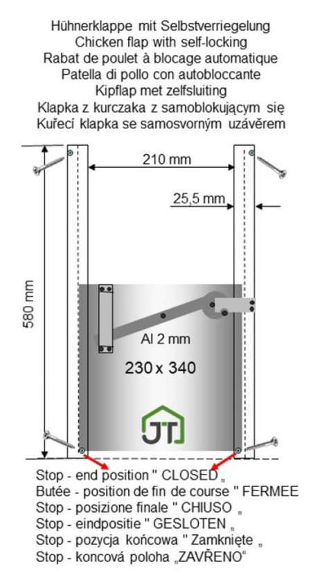 bezpecnostni dvirka s klapkou 230x340mm 2