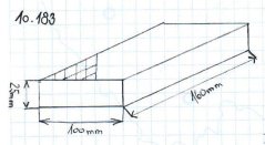 Gumová podložka zvedáku 160x100x25 mm