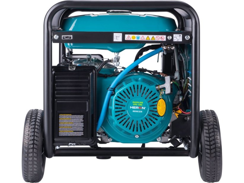 Elektrocentrála HERON Benzín + LPGNG 17HP8,2Kw El. start pro automatický start