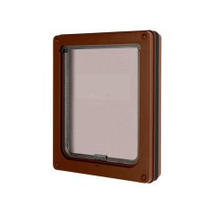Dvířka pro psa magnetická Dog Mate 2-way Dog-Flap, 2-cestná, hnědá Dvířka pro psa magnetická Dog Mate 2-way Dog-Flap, 2-cestná, hnědá