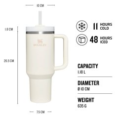 stanley quencher H2 flowstate tumbler 1180 ml cream tonal 6 stanley quencher H2 flowstate tumbler 1180 ml cream tonal 6