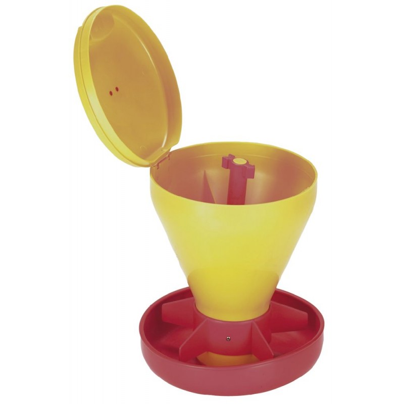 Miska krmná pro selata Mini-click s násypkou