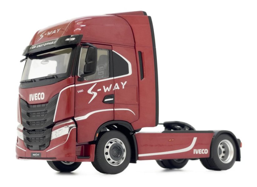 Model tahače Iveco S Way 4x2 červený S Way design