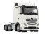 Model tahače Mercedes Benz Actros Streamspace 6x2 Bílá MarGe 132 boční pohled