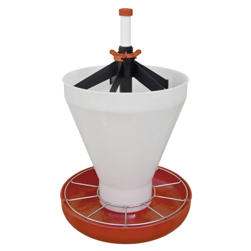 Krmná miska pro selata Maxi-click s násypkou