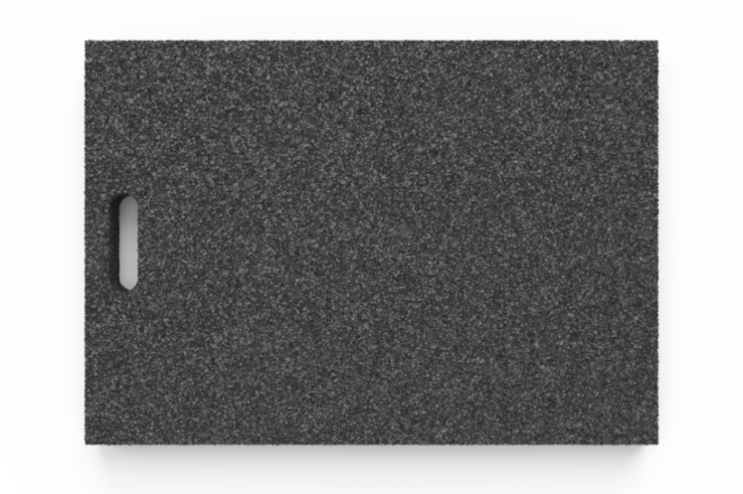 Gumová výplňová podložka 650x460x50 mm