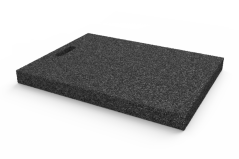 Gumová výplňová podložka 650x450x50 mm