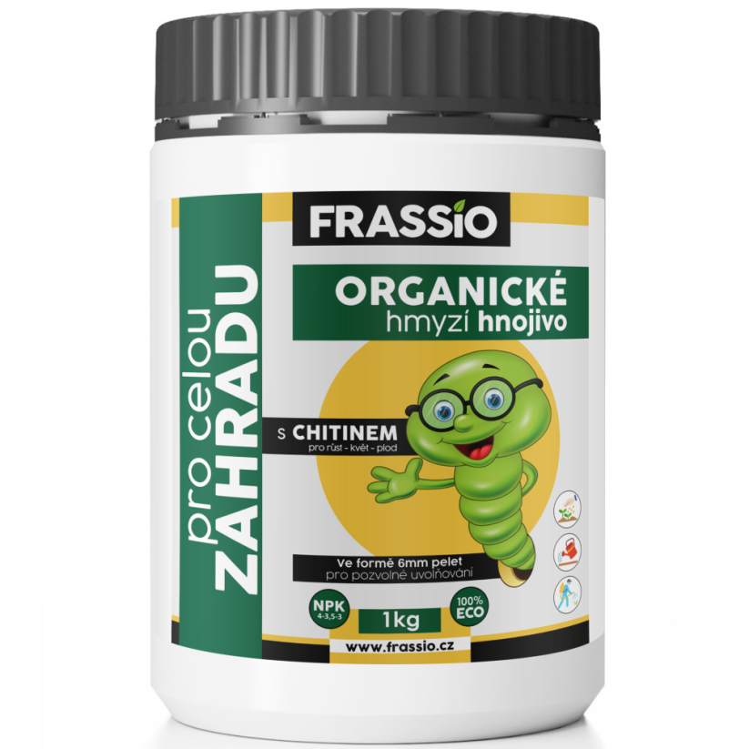 Organické hmyzí NPK hnojivo FRASSIO 1kg