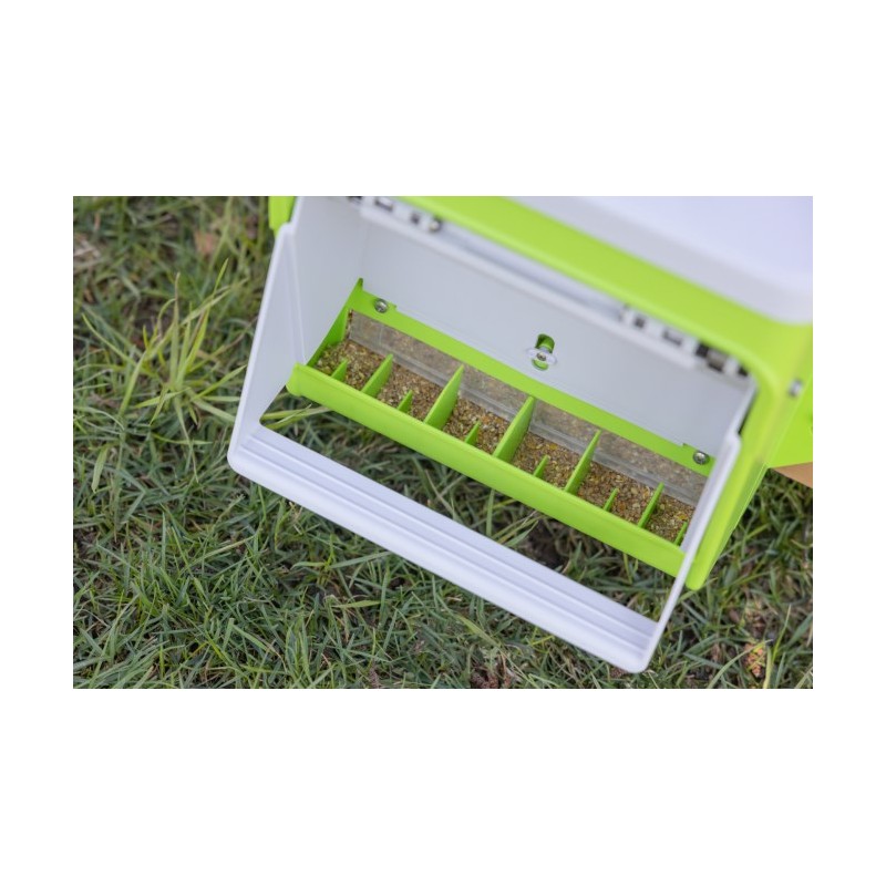 automatické nášlapné krmítko s výklopnou klapkou