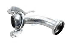 Koleno 90 stupňů 133 mm - zinkováno - BAUER