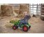 Dětský šlapací traktor Fendt BIG na řetězový pohon s plošinou a klaksonem 2