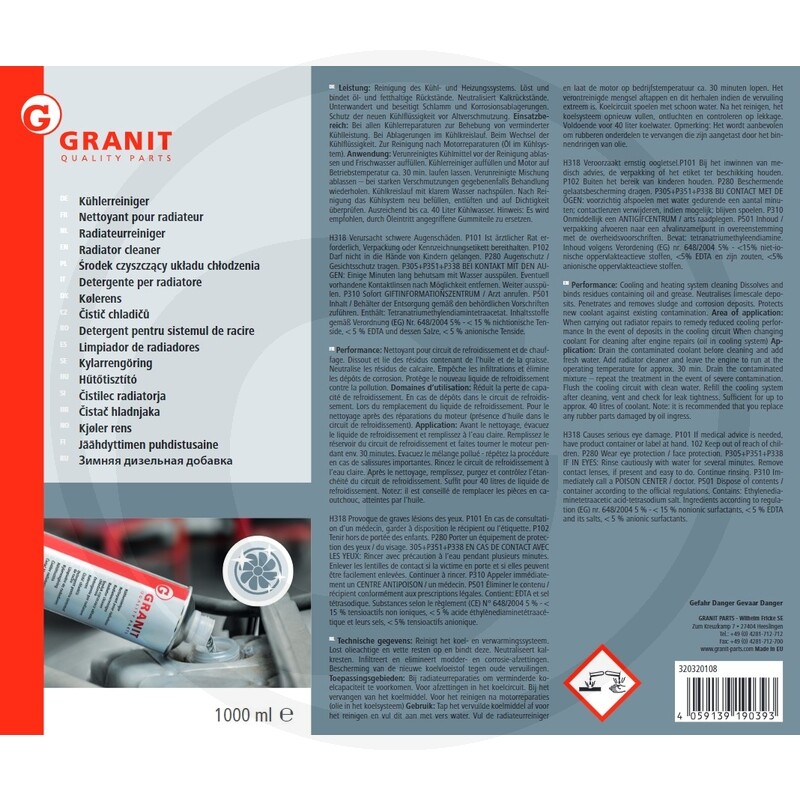 Čistič chladiče 1000ml 1