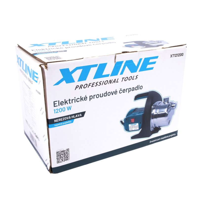 Proudové čerpadlo elektrické 1200W INOX XTline