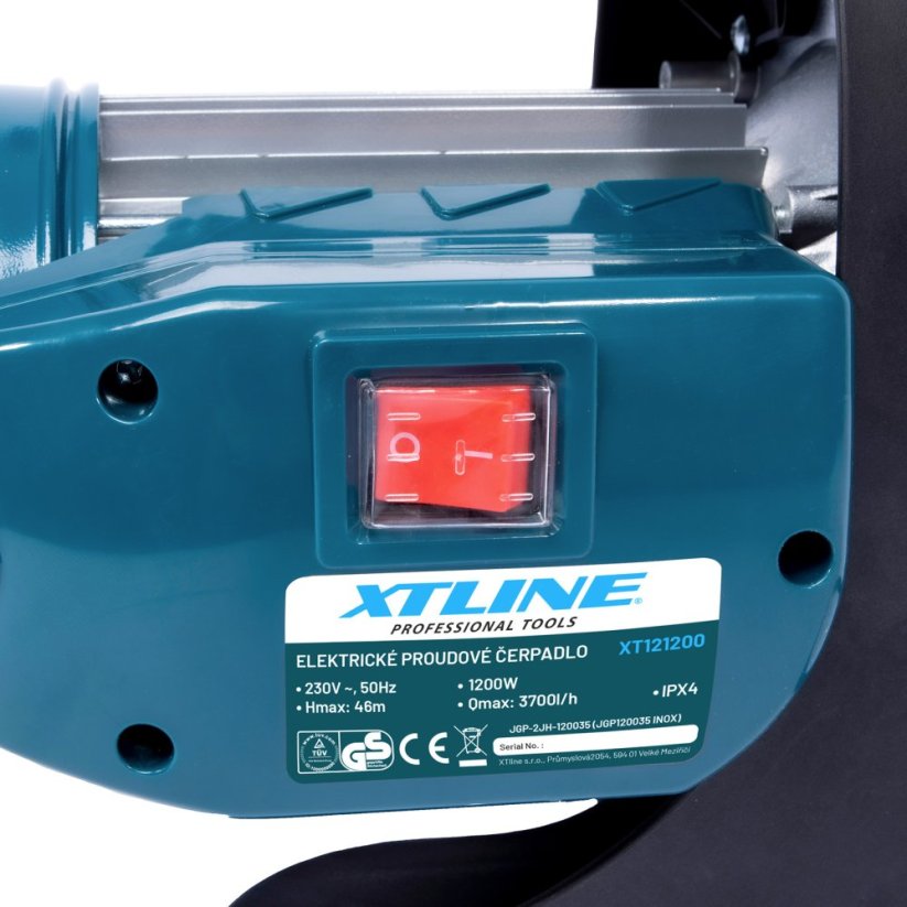 Proudové čerpadlo elektrické 1200W INOX XTline