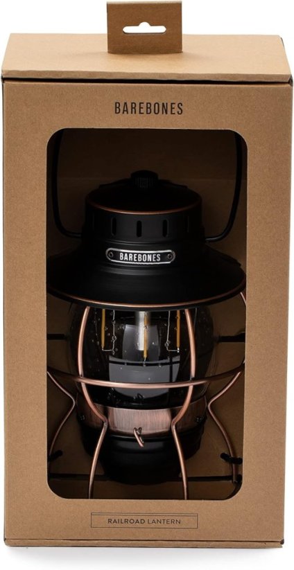 Železniční lucerna BAREBONES černá 4