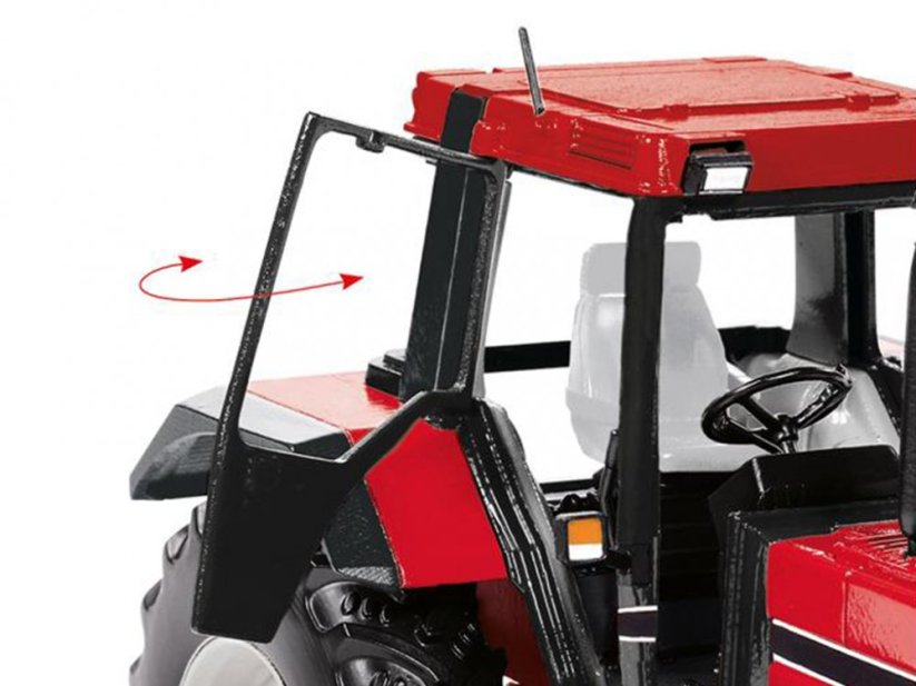 Model traktoru Case IH 1455 XL Wiking s otevíracími dveřmi kabiny