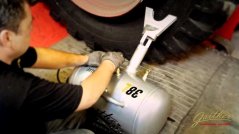 Velké tlakové dělo BAZOOKA na pneumatiky 38l