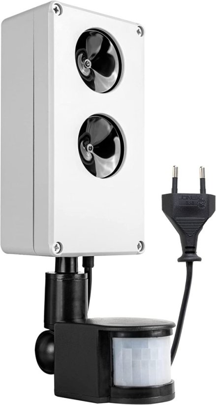 Vodotěsný ultrazvukový plašič na kuny, myši a potkany DRAGON ULTRASONIC E250