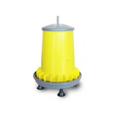 Automatické krmítko pro slepice ARCUS, nastavitelné, závěsné, 20 L, s nožičkami