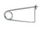 závlačka dvojitá 5x90 mm