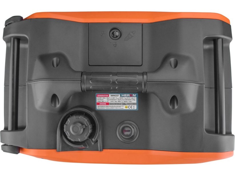HERON elektrocentrála digitální invertorová, 5,5kW, elektrický start, podvozek