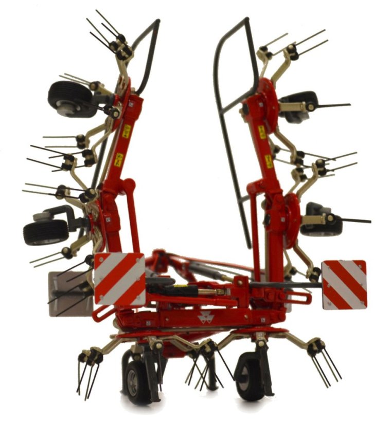 Model obraceče sena Massey Ferguson TD 676 DN MarGe 132 složený