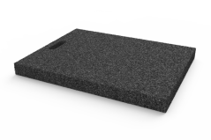 Gumová výplňová podložka 600x465x50 mm