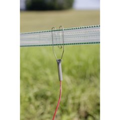 Kabel propojovací pro el. ohradníky - zdroj/páska, 125 cm